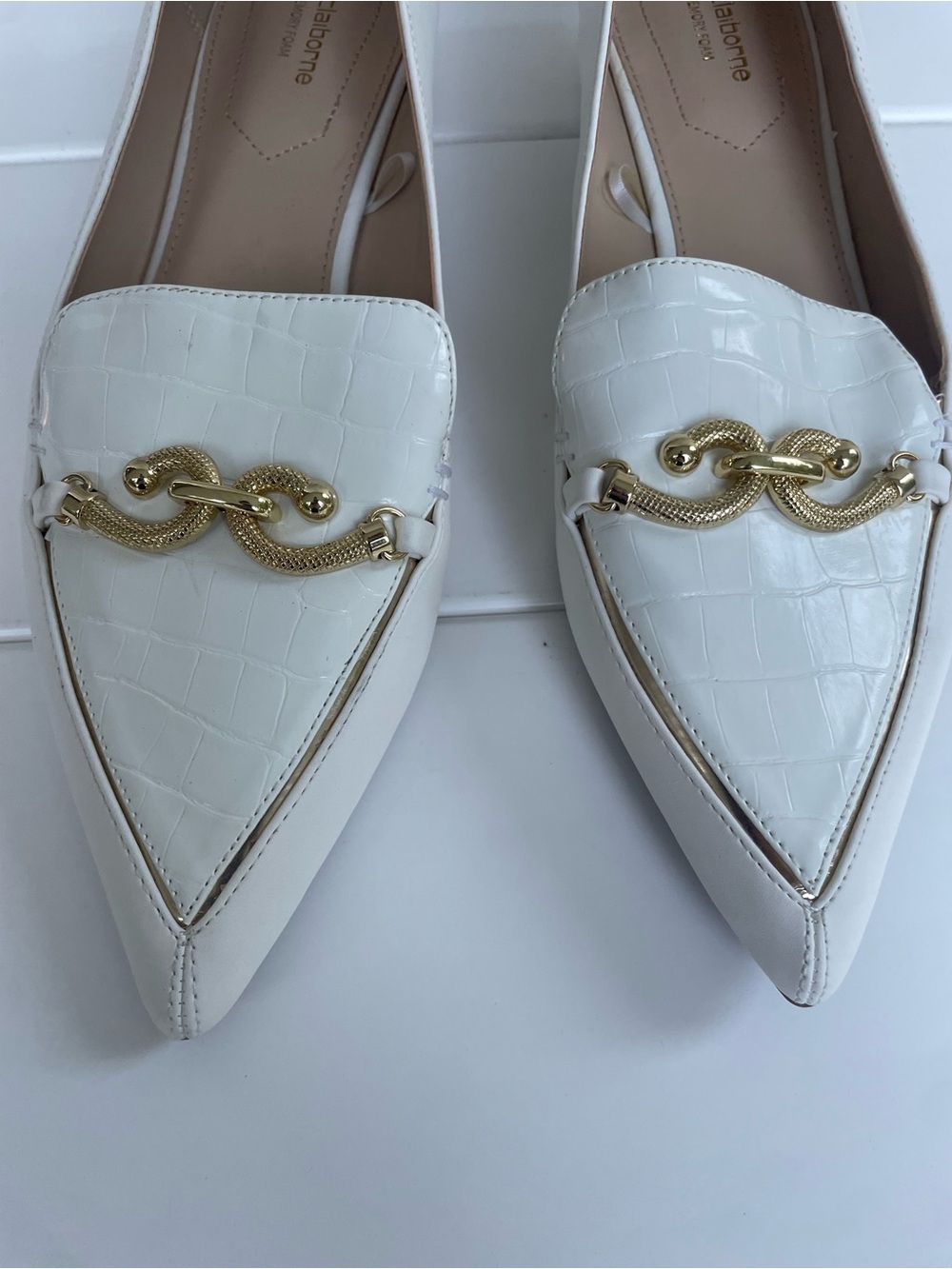 Liz Claiborne Formal Loafers, Size 10 - Picture 2 of 6